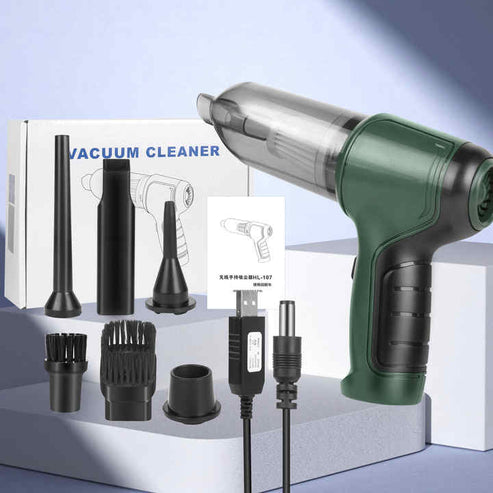 Mini Portable Vacuum Cleaner Rechargeable Handheld Dust Cleaner