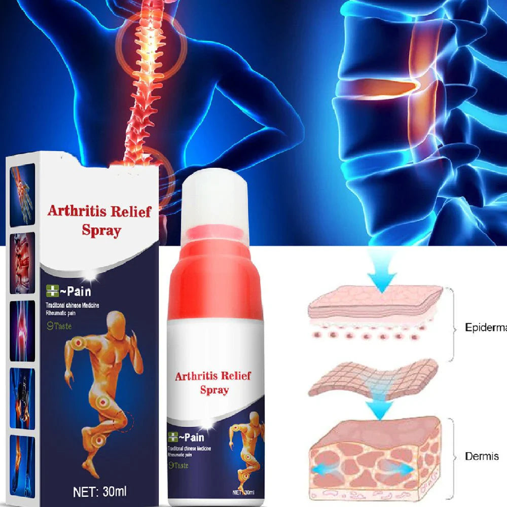 Pain Relief Spray for Back, Leg & Joint Discomfort