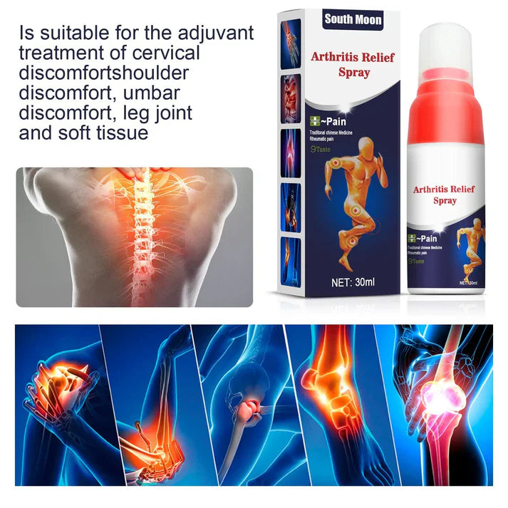 Pain Relief Spray for Back, Leg & Joint Discomfort