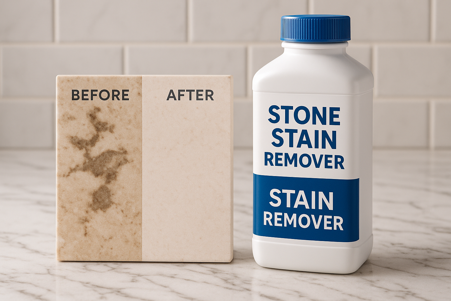 Stain remover for stone